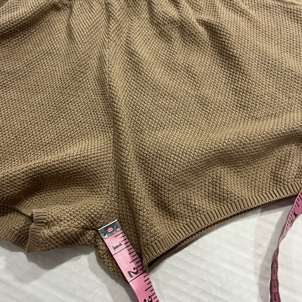 LILLUSORY WAFFLE KNIT 2 PIECE SHORT SET IN BROWN - Picture 12 of 16